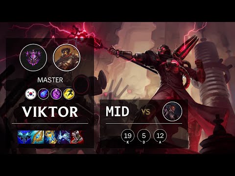 Viktor Mid vs Lucian - KR Master Patch 11.11