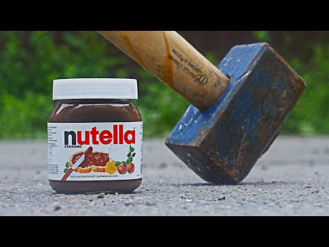 EXPERIMENT Hammer VS Nutella