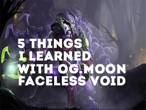 5 THINGS I LEARNED with OG.Moon's Early Game as Faceless Void
