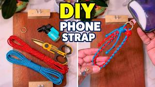 Paracord Phone Strap You Can Make Now