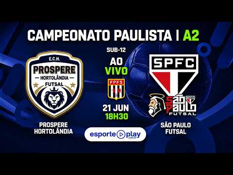 PROSPERE HORTOLÂNDIA X SÃO PAULO - CAMPEONATO PAULISTA A2 - SUB-12