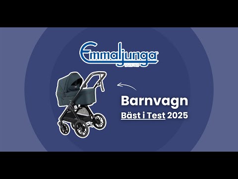 Barnvagn Bäst i Test 2025 - Emmaljunga Sento Pro Ergo+ Urban | Unboxing & Användarfilm