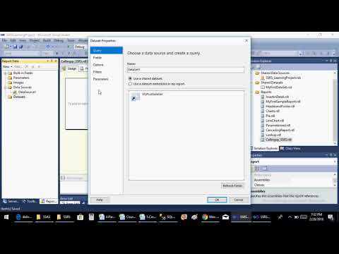 SSRS Video6-Calling Stored Procedure from SSRS