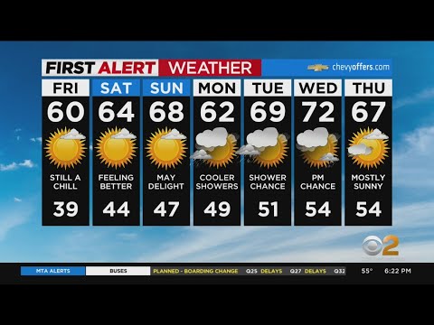 First Alert Forecast: CBS2 4/28 Evening Weather at 6PM