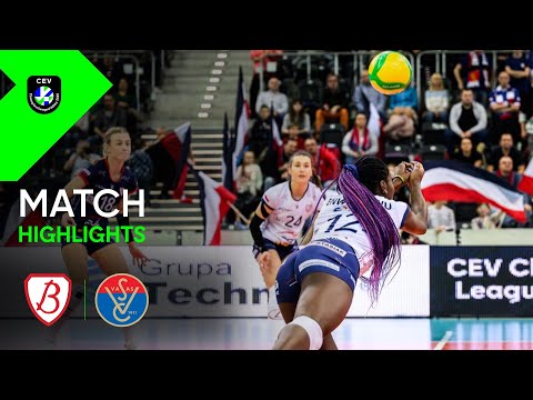 Highlights | PGE Grot Budowlani ŁÓDŹ vs. Vasas Óbuda BUDAPEST | CEV Champions League Volley 2025
