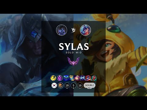 Sylas Mid vs Nunu & Willump - KR Master Patch 12.8