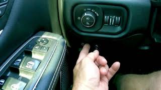 Dodge Ram Auto Park Brake Disengage How To Turn Off