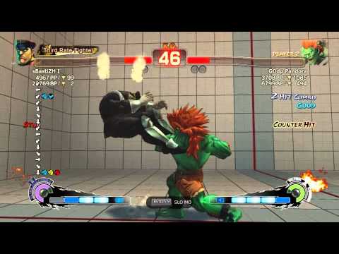 SSF4 AE ver:2012 GOdp Pandora (BLANKA) VS sBastiZH I ( M.bison)