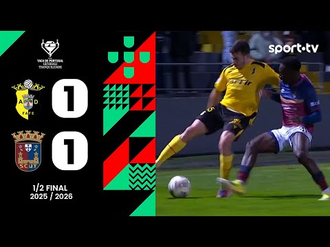 Resumo: Fafe 1-1 Torreense - Taça de Portugal | sport tv