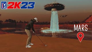 I Played Golf on Mars in PGA Tour 2K23
