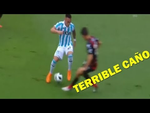 TERRIBLE CAÑO DE LAUTARO MARTINEZ VS PATRONATO. 18/03/2018.
