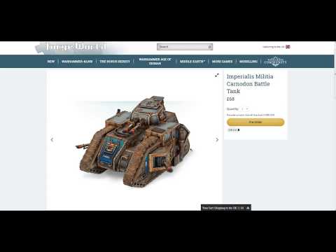 New Medium Tank For The Guard!? - Warhammer 40k 8th Edition