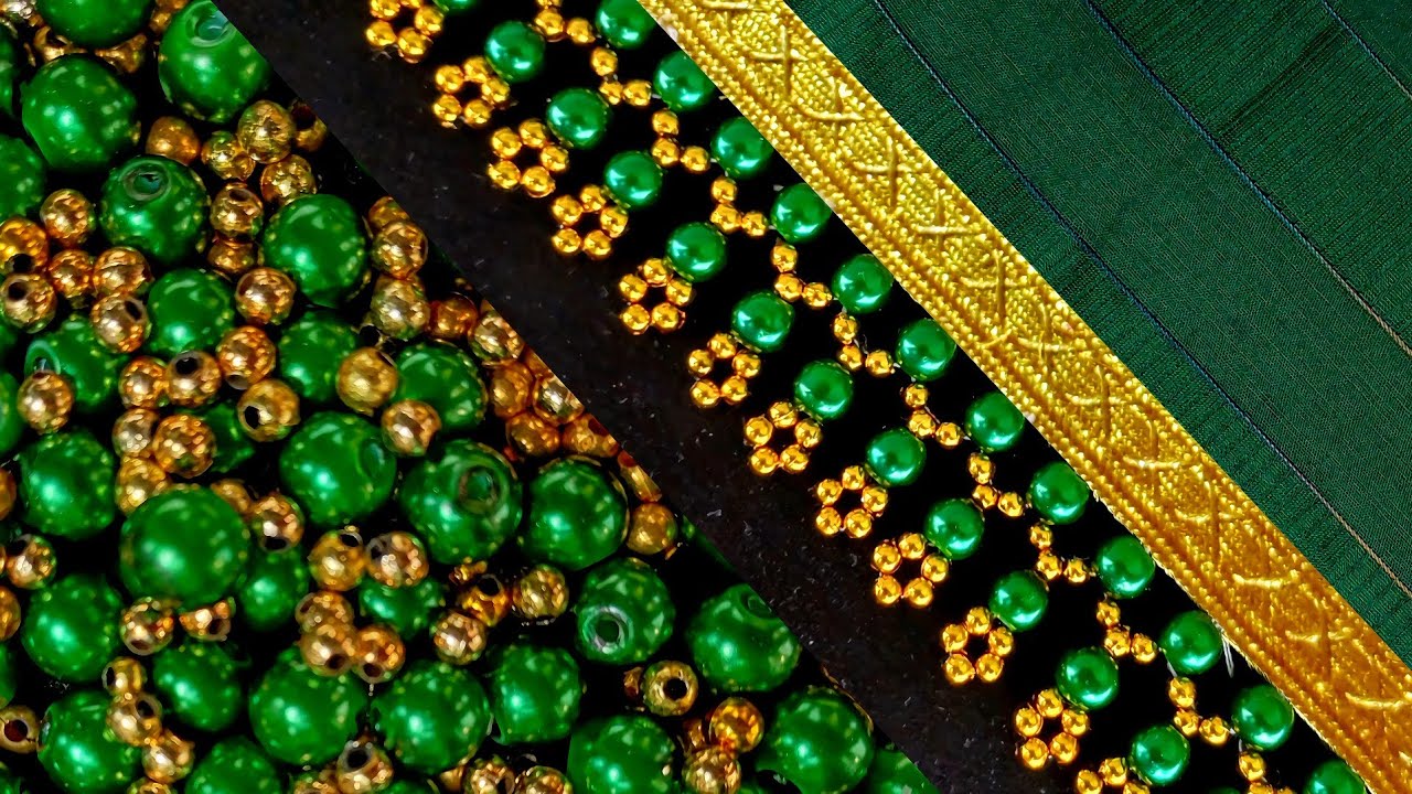 A very beautiful tassel embroidery tutorial in my own style and method."#DIY💚