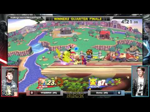 SSVII - YF|SSB100 (Olimar) Vs. Detta (Pikachu) - Smash 4 WR3
