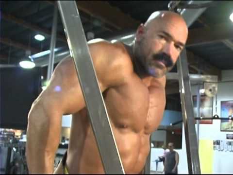 Rusty Jeffers - Weighted Tricep Dips (Bodybuilding)
