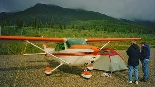 preview picture of video 'Mt. Mckinley National Park Airport, 9-98. Cessna 172 N9038H'