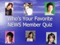 Who's Your Favorite NEWS Member Game ...
