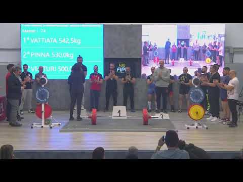 5° GARA NAZIONALE  DI PL CLASSIC MASTER M/F - UOMINI MASTER  1 CAT. -59,-66,-74,-83 KG.