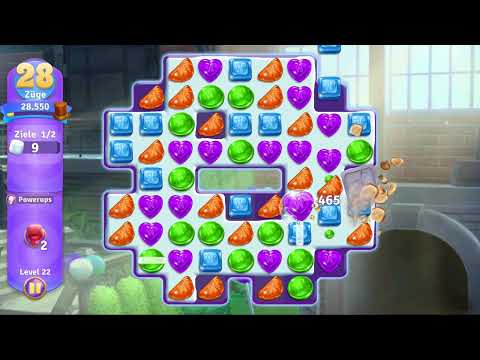 Wonka's World of Candy Level 22 no booster [Gameplay Walkthrough] [Zynga]