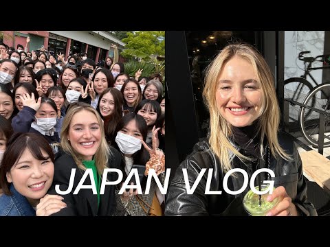 Tokyo Vlog | Travel with me, What I ate in Japan \u0026 Crazy Community Meet Up! | Sanne Vloet