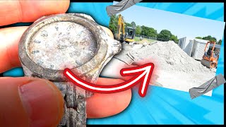 Found OMEGA WATCH buried in STONE for 25 YEARS