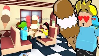 Roblox / MeepCity / Ice Cream Date with Dollastic / Gamer Chad Plays