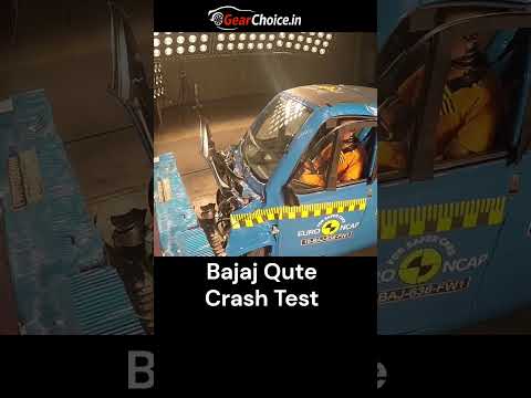 Bajaj Qute Crash Test Review