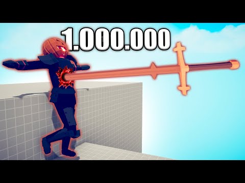 1.000.000 DAMAGE KING HALLOWEEN SWORD vs UNITS - TABS | Totally Accurate Battle Simulator 2025