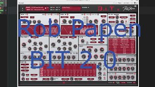Video thumbnail for Rob Papen BIT 2. Synthesizer  -  No Talking by Elektronick Musick