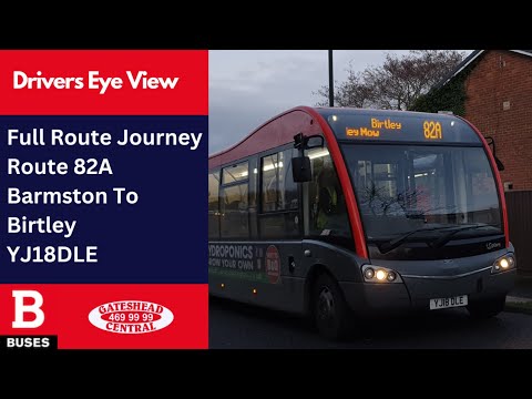 DEV: FULL ROUTE JOURNEY | Nexus Bus Route 82A - Barmston To Birtley + Return | YJ18DLE