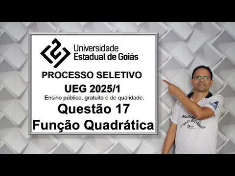 QUESTION 17 UEG 2025 (Quadratic Function).