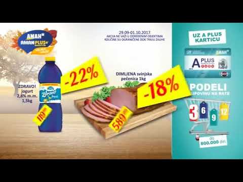 Aman vikend akcija od 29.09. - 01.10.2017.