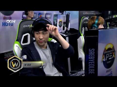 [ENG] LW Blue vs  Lunatic Hai   OVERWATCH APEX S2 ENERGIZED BY HOT6 170203