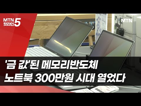 금 값된 메모리반도체…노트북 300만원 시대 열었다 / 머니투데이방송 (뉴스) https://img.youtube.com/vi/p4SkMZsnzEw/hqdefault.jpg 금 값된 메모리반도체…노트북 300만원 시대 열었다 / 머니투데이방송 (뉴스)