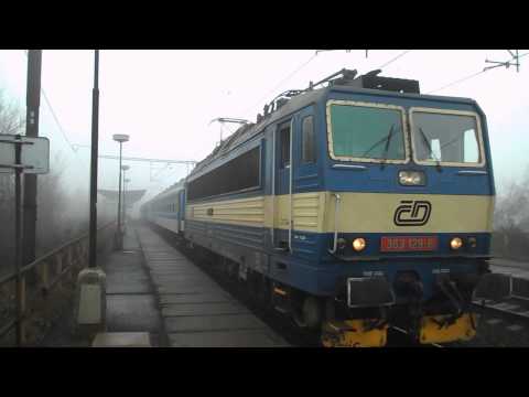 Odjezd vlaku R 613 Bílina (ČD 363.129) - Jirkov zastávka, 10. 3. 2013 (Nový styl!)