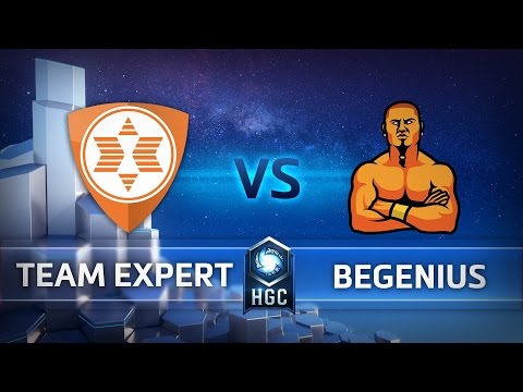 HGC EU Phase 1 - Game 1 - Team expert vs beGenius