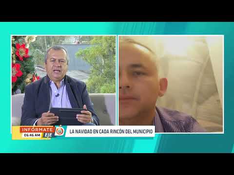 Alcalde de Belén de Umbría expone avances de su gestión y actividades decembrinas para la comunidad