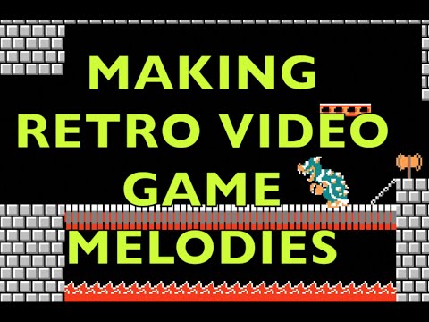 Simple Method For Making DOPE Nintendo/Chiptune Melodies -----(Retro Video Game Music)