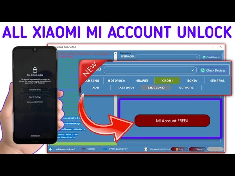 All Redmi/Xiaomi Mi Account Remove 2025 | Mi Account Unlock Tool | Free Tool | Mi Account Relock fix