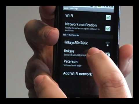 How to Access WiFi Signals Using the Motorola Droid