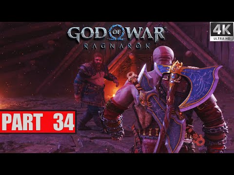 GOD OF WAR RAGNAROK PS5 Part 34 Walkthrough Gameplay - 4K60FPS