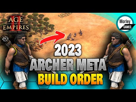 Archer Rush Meta in 2023: 1 Range Flexibility - 19 pop Archer Rush Build Order