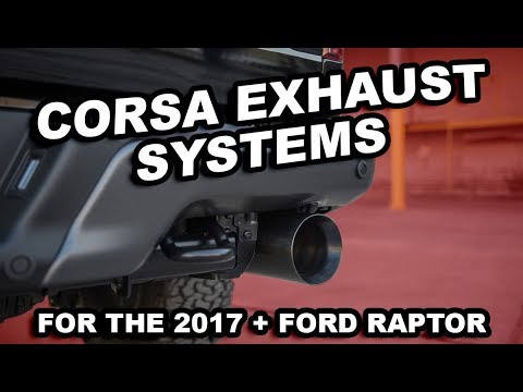 Corsa Exhaust Ford Raptor Kits