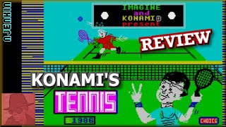 Konami's Tennis - on the ZX Spectrum 48K !! with Commentary