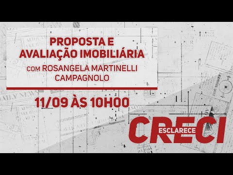 Proposta e avaliação imobiliária - CRECI Esclarece 450