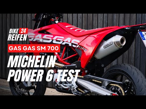Michelin Power 6 Review on GasGas SM 700