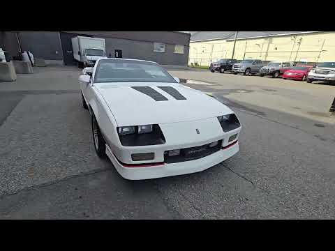 1989 Chevrolet Camaro IROC Z28 (CC-2088147) for sale in Vaudreuil-Dorion, Québec