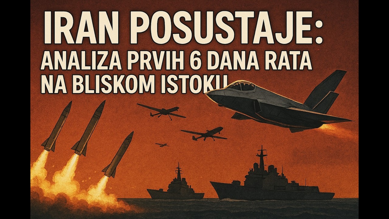 Iran posustaje: analiza prvih 6 dana rata na Bliskom istoku