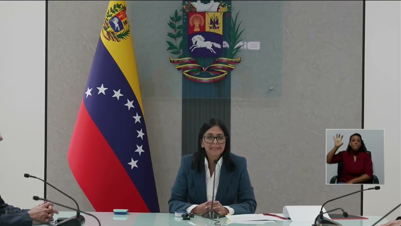 Vicepresidenta Delcy Rodríguez instala el Consejo de Defensa de la Nación tras secuestro de Maduro