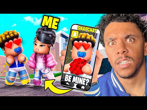 I went UNDERCOVER to SPY on BABY ZEE in Roblox SNAPCHAT! (GONE WRONG)